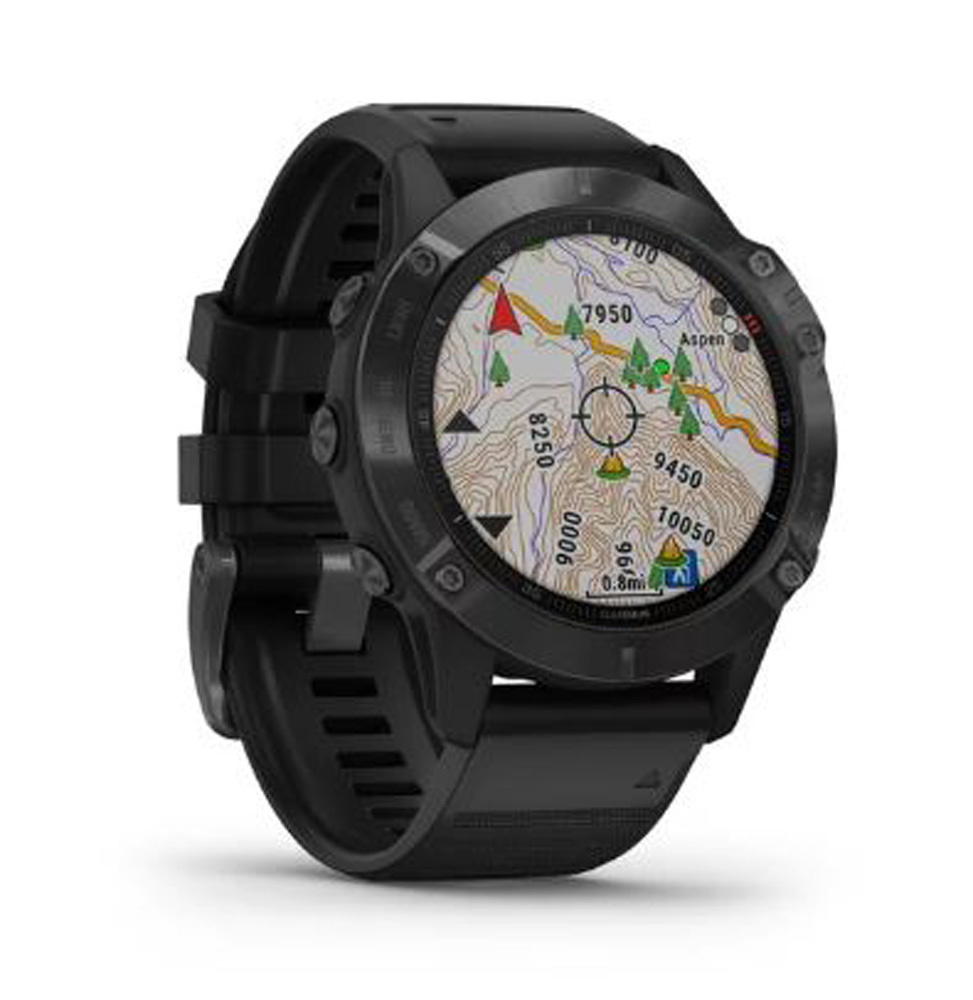 Garmin Fenix 6 Pro Multisport Watch - Black with Black Band