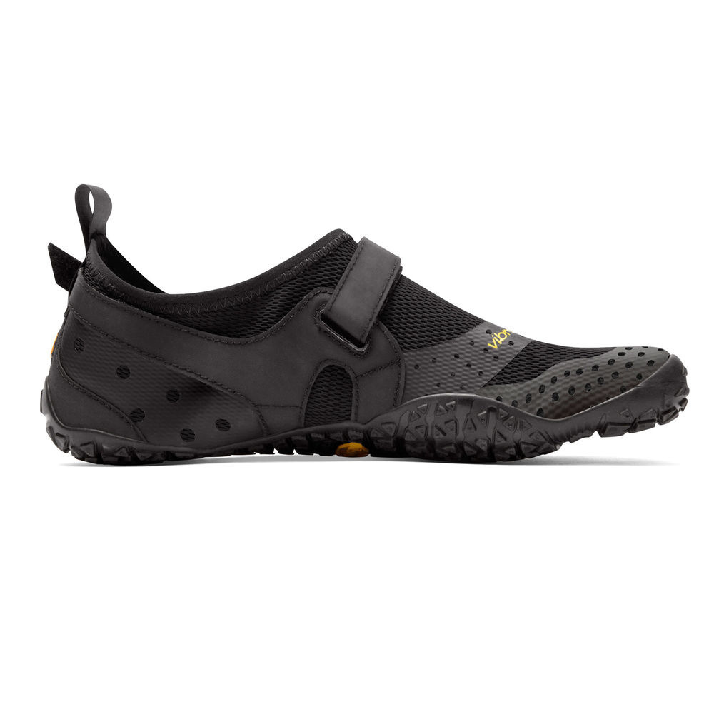 Vibram Fivefingers V-Aqua Mens Shoes - Black - Picture 19 of 20