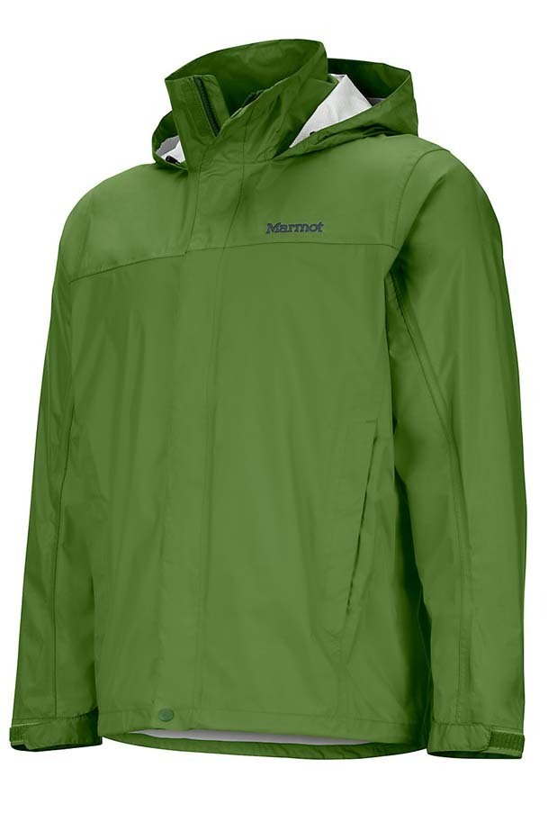 Marmot Precip Nano Mens Waterproof Rain Jacket Alpine Green