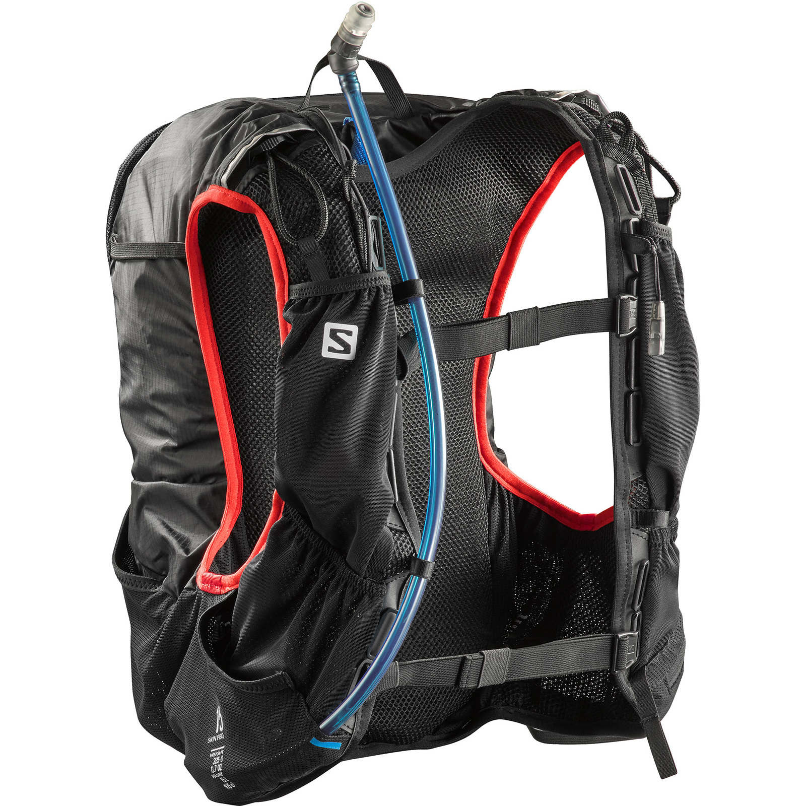 Salomon Skin Pro 15 Set Running Backpack Black/Ebony