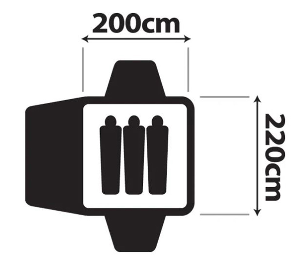 Oztrail clearance tasman 3v
