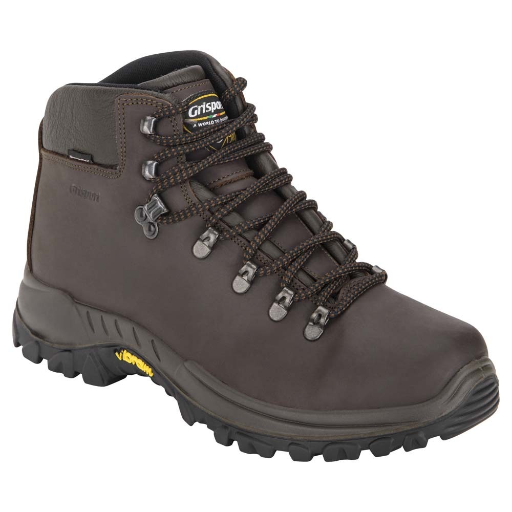 Grisport Classic Mid Waterproof Unisex Hiking Boots - Dark Chocolate