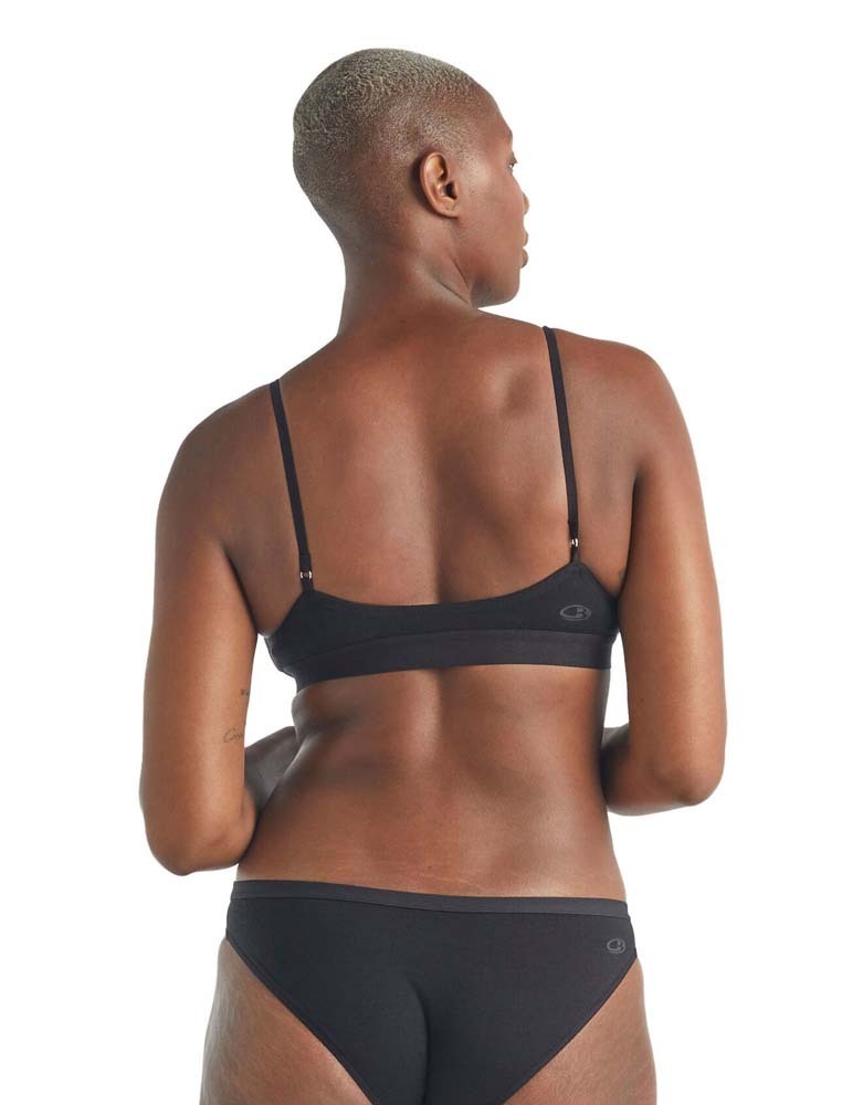 Icebreaker Siren Womens Merino Bra Black XL
