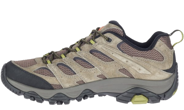 Merrell Moab 3 Mens Wide Hiking Shoes - Walnut/Moss - Picture 7 of 8