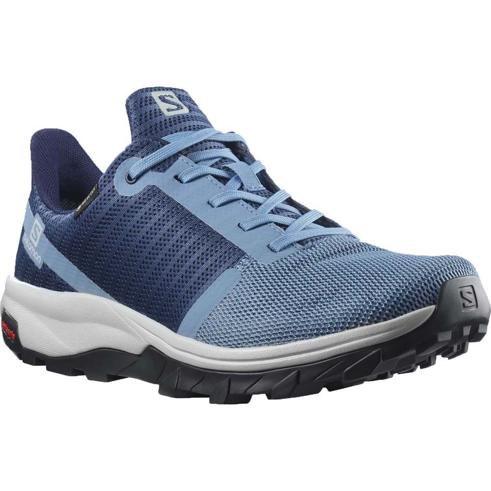 salomon outbound prism gtx women's waterproof hiking shoes