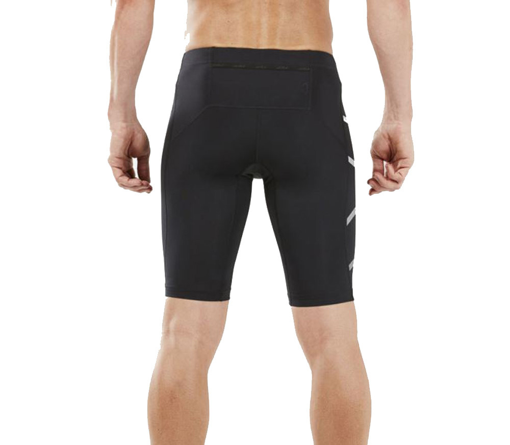 Download 2XU Run Compression Mens Shorts With Back Storage - Black ...