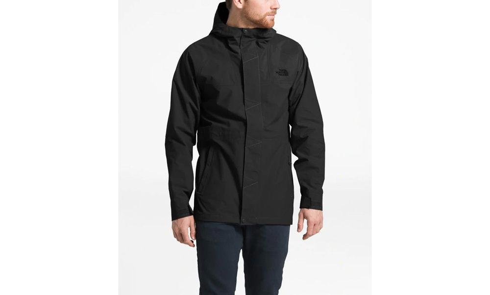 the north face men's city breeze rain parka