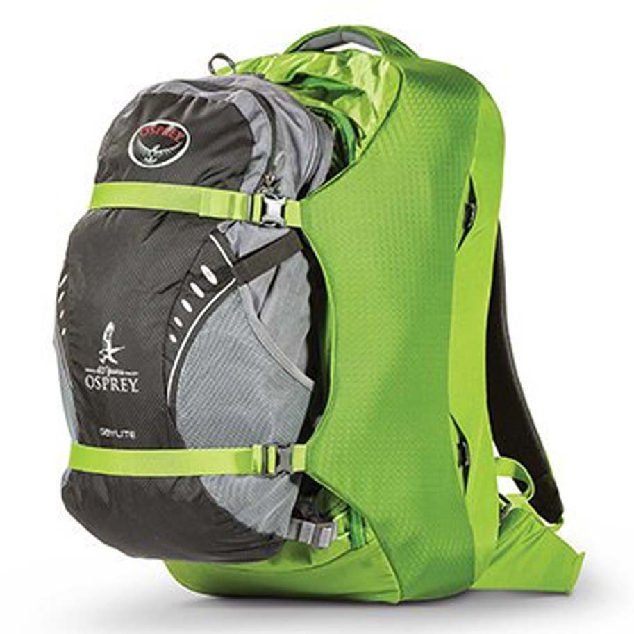 Osprey Porter 30L Carry On Ultralight Travel Backpack Hoodoo Red