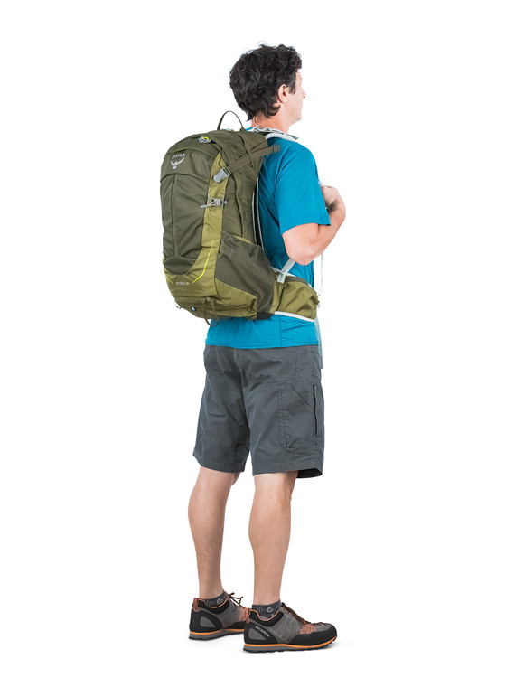 Osprey Stratos 24L Mens Hiking Daypack Black