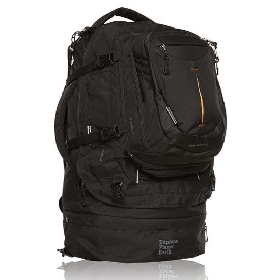 backpack with zip off daypack