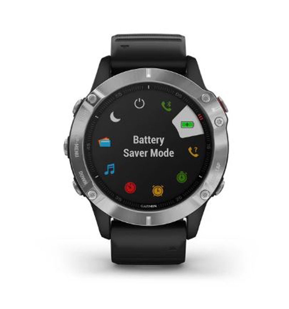 Garmin Fenix 6 Watch - Silver with 