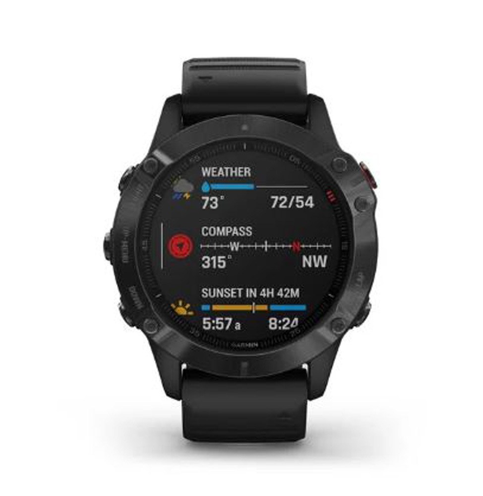 garmin fenix 6 pro black
