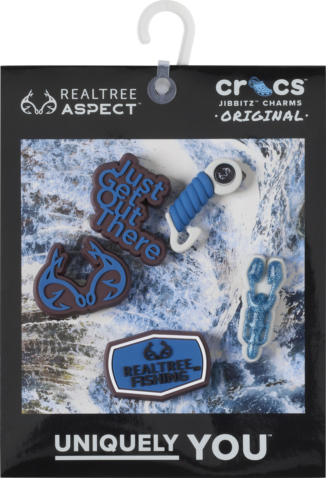 Crocs Realtree Aspect Jibbitz Shoe Charms - 5 Pack