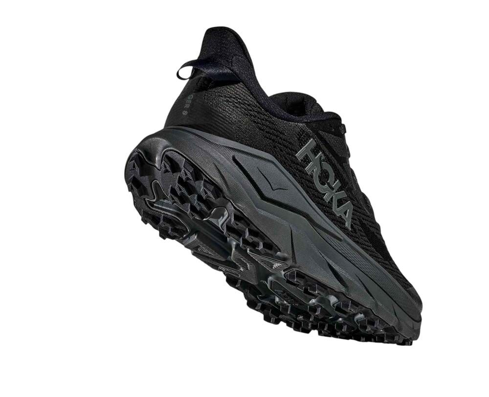 Hoka Challenger Womens Trail Running Shoes Black/Outer Orbit