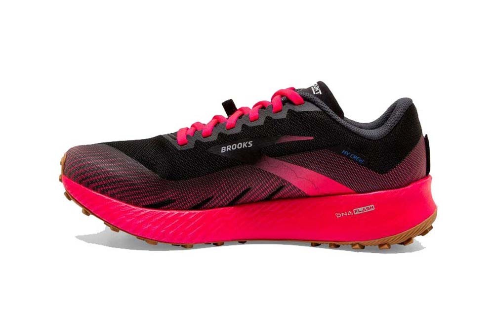 Brooks Catamount Womens Trail Running Shoes Black/Pink