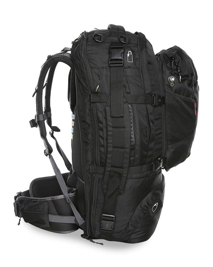 backpack with zip off daypack
