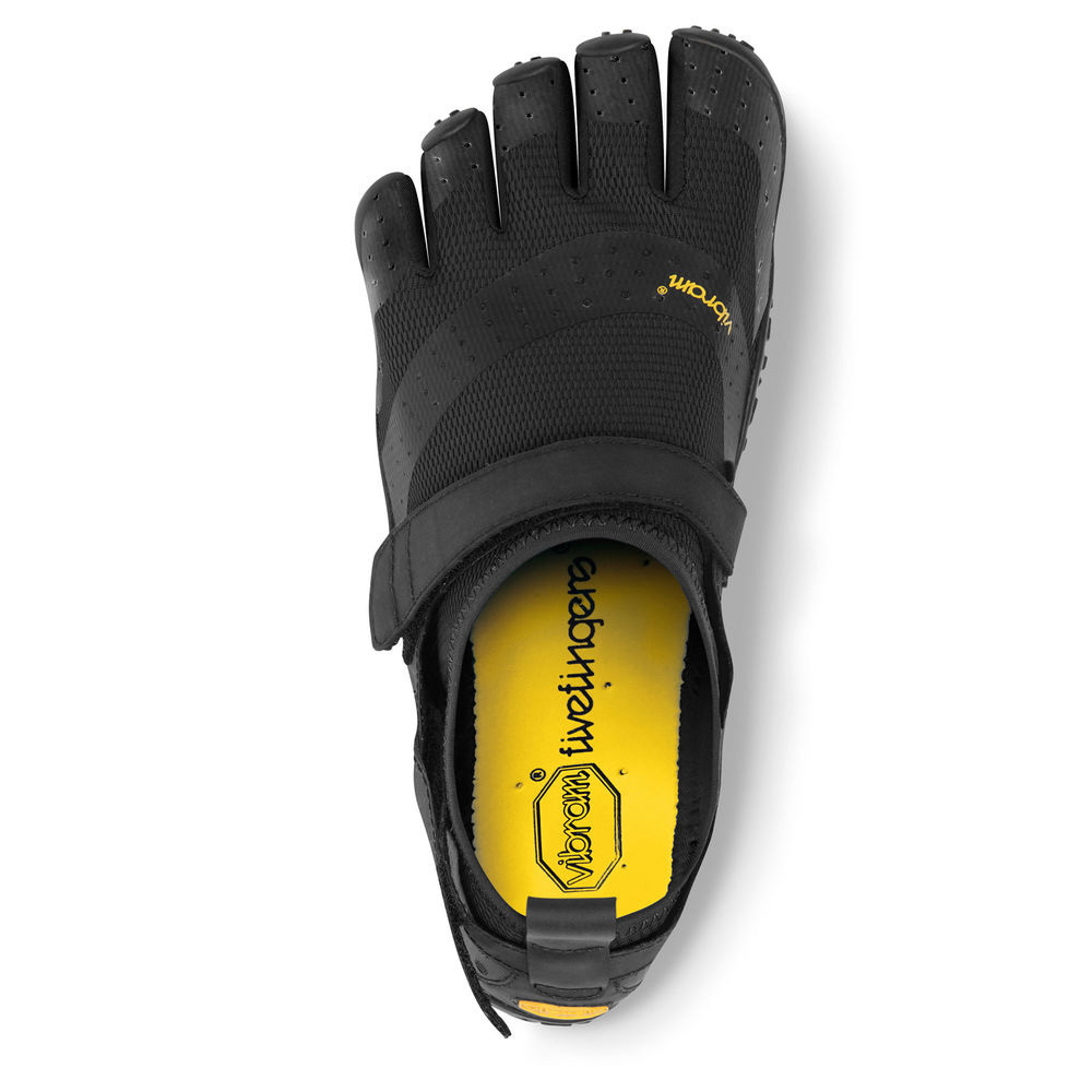 Vibram Fivefingers V-Aqua Mens Shoes - Black - Picture 20 of 20