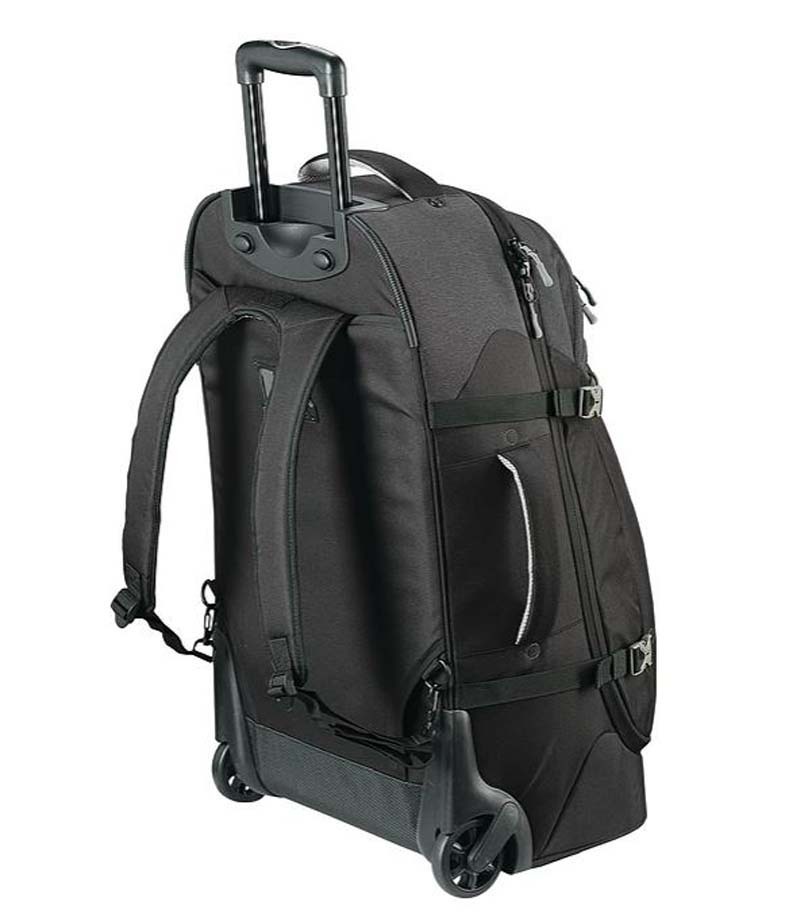Caribee Voyager 75L Wheeled Travel Bag - Asphalt/Black
