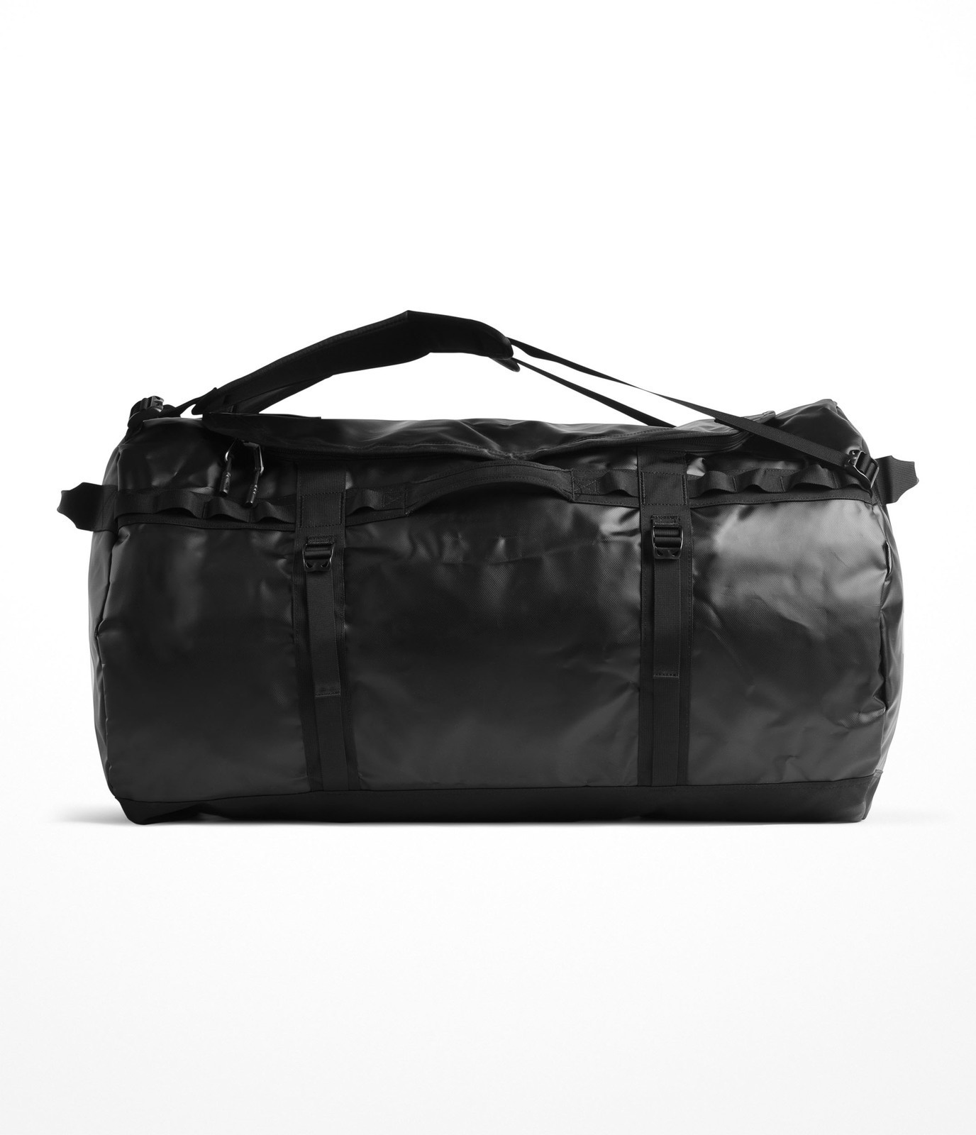 the north face duffel bag black
