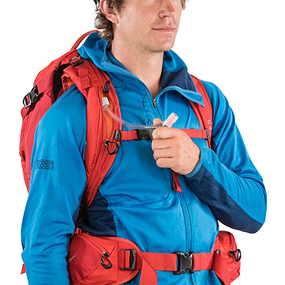 Osprey Kamber 32L Daypack Snow Backpack Galactic Black