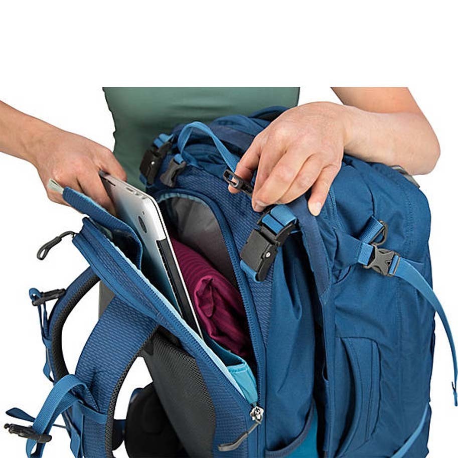 Osprey Ozone Duplex 60L Convertible Backpack Buoyant Bl