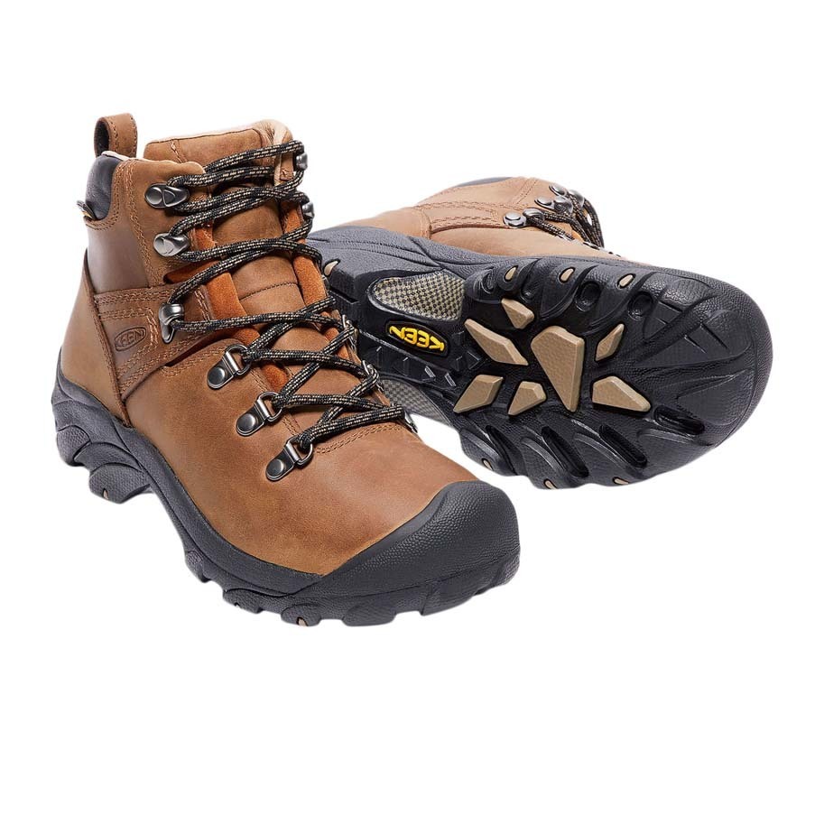KEEN Pyrenees Womens Hiking Boots Brown