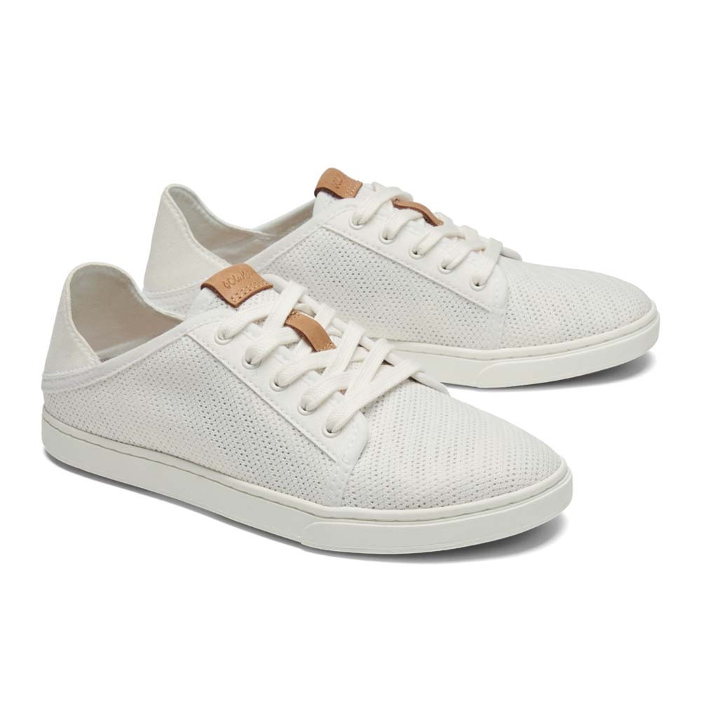Olukai Pehuea Li Womens Slip-On Shoes - White - 10