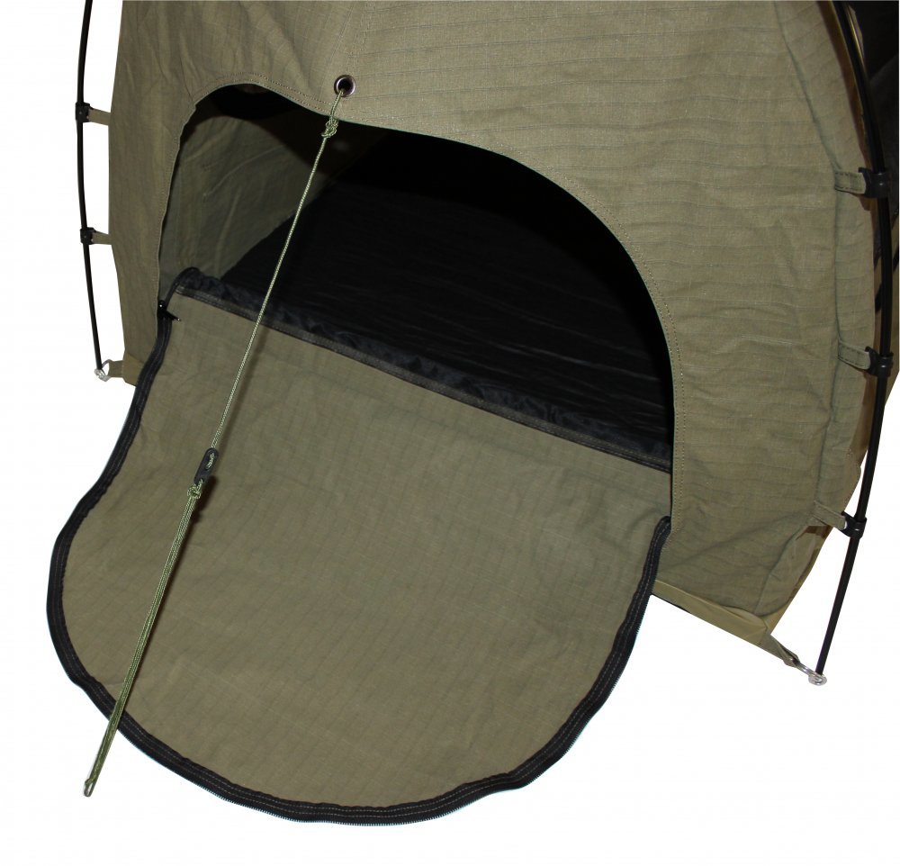 Darche AWOL 1400 Double Dome Canvas Swag Khaki