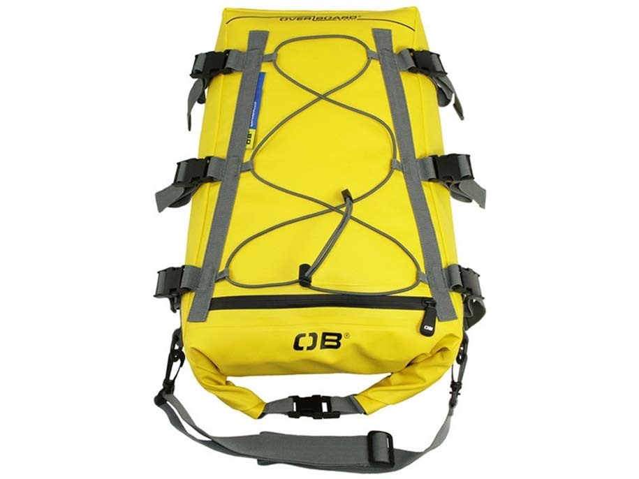 Overboard 20 Litre SUP / Kayak Deck Dry Bag - Yellow