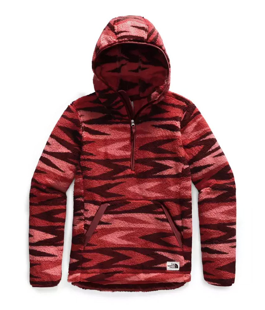 The North Face Campshire 2.0 Womens Pullover Fleece Hoodie Sunbaked