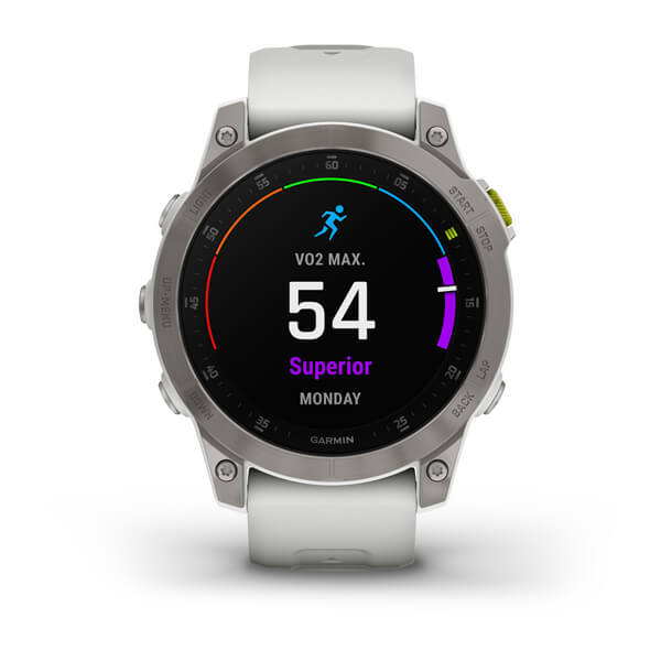 Garmin Epix Gen 2 Multisport Watch - Sapphire/White Titanium