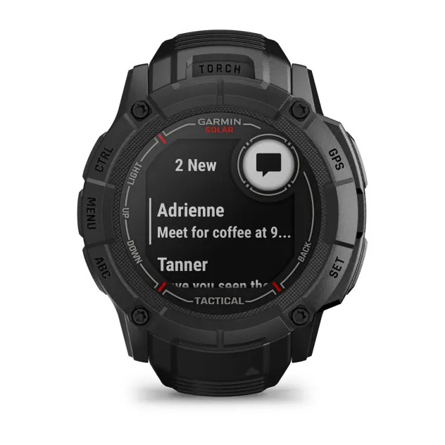 Garmin Instinct 2X Solar Smartwatch Tactical Edition Black
