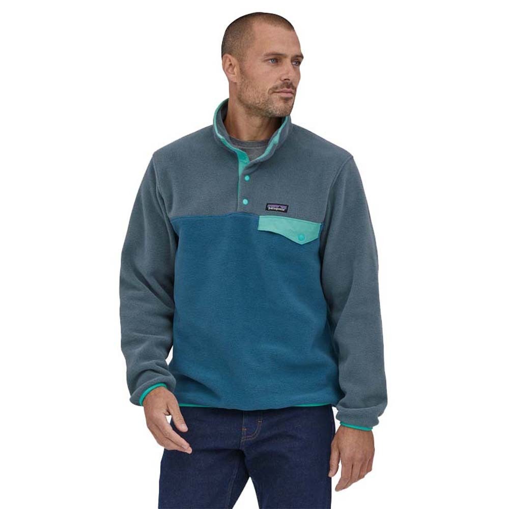 Patagonia Synchilla Snap T Mens Fleece Pullover Oatmeal Heather S