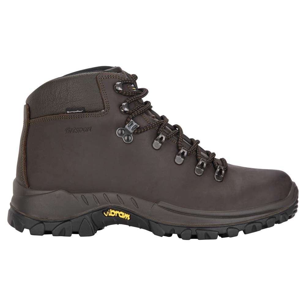 Grisport Classic Mid Waterproof Unisex Hiking Boots - Dark Chocolate