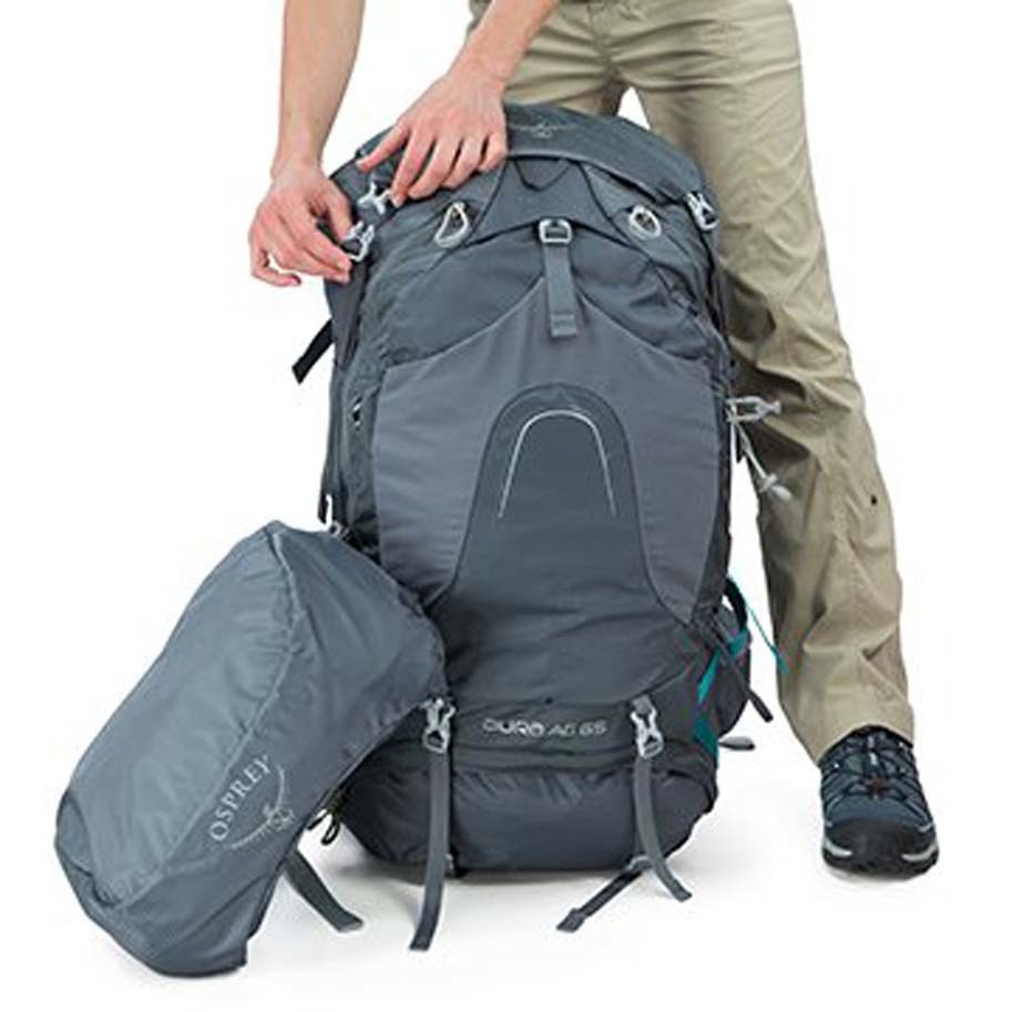 Osprey Aura AG 50L Womens Hiking Backpack Gamma Red