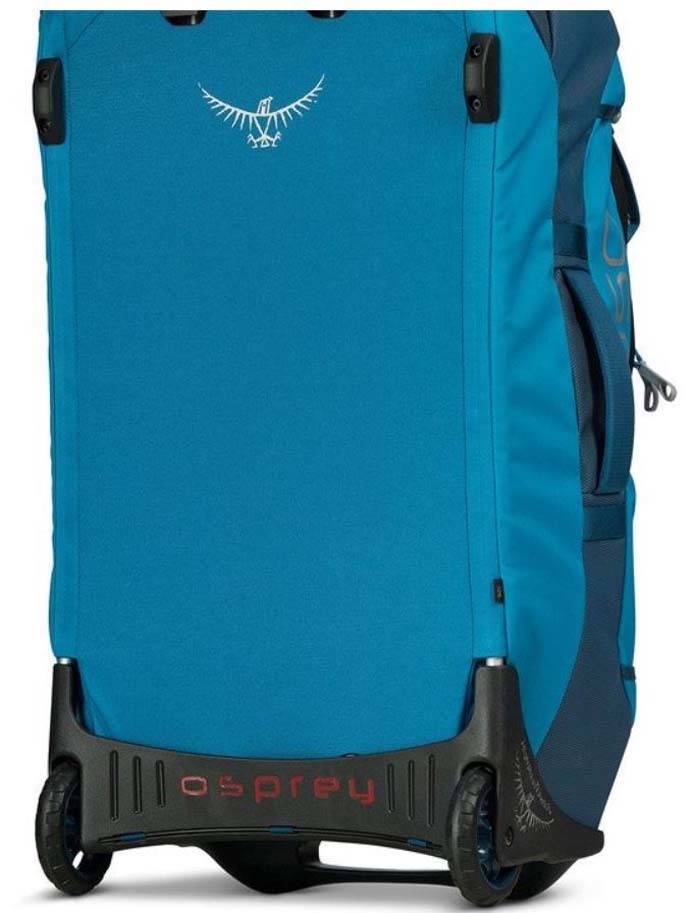 Osprey Transporter Wheeled Duffel 90L Rolling Luggage Kingfisher Blue