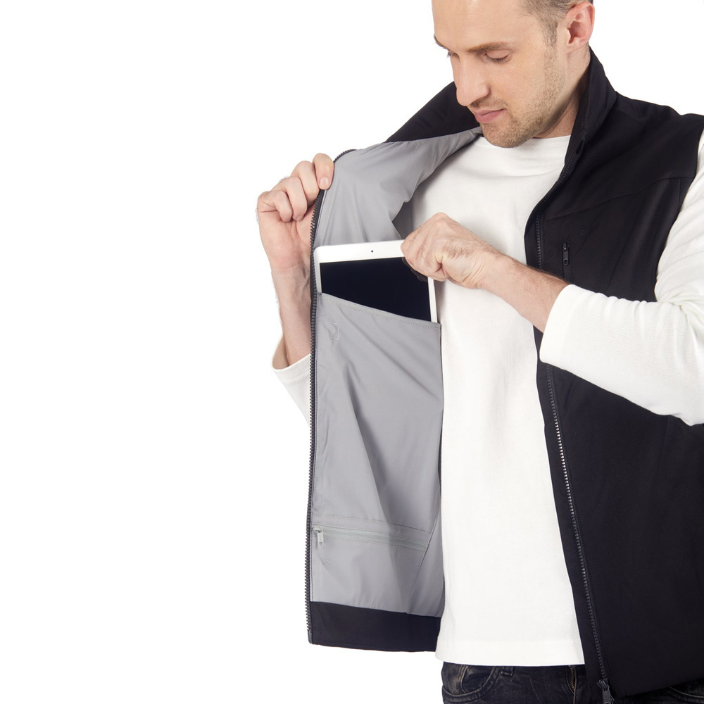 Pacsafe Transit Mens RFID Travel Insulated Vest Blue