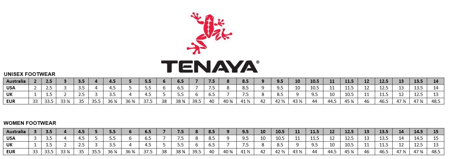 Tenaya size chart outlet
