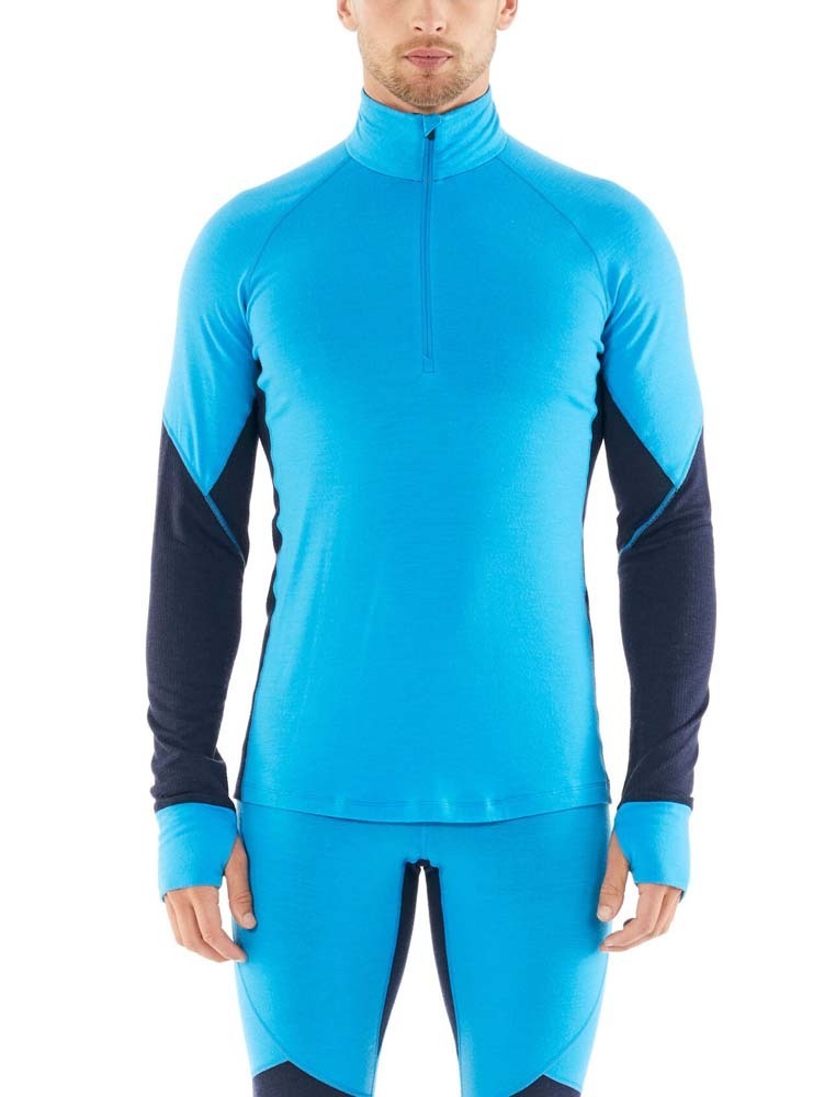 Icebreaker BodyfitZone Merino 260 Zone LS Half Zip Mens Thermal Top