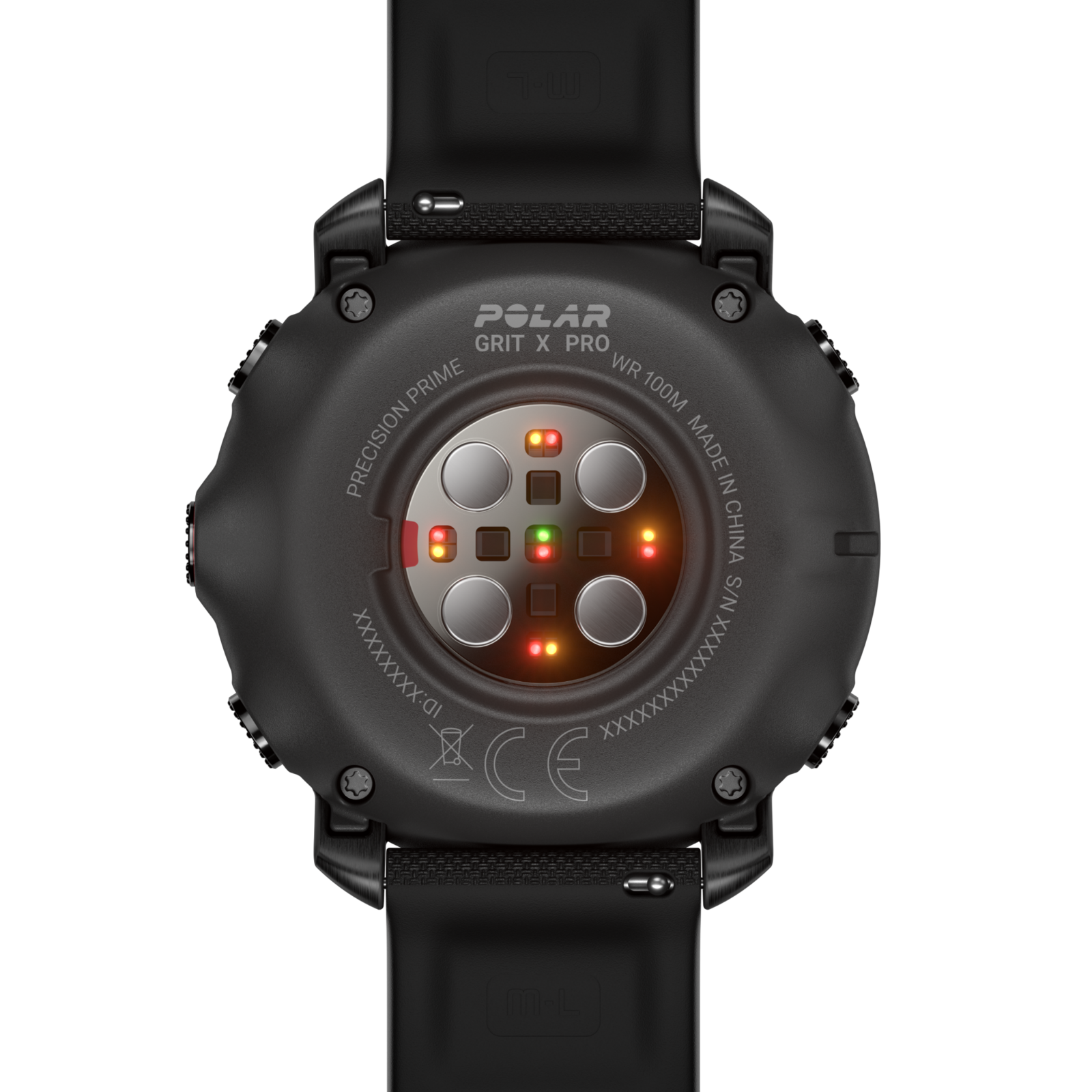 Polar Grit X Pro Multisport GPS Watch - Black DLC