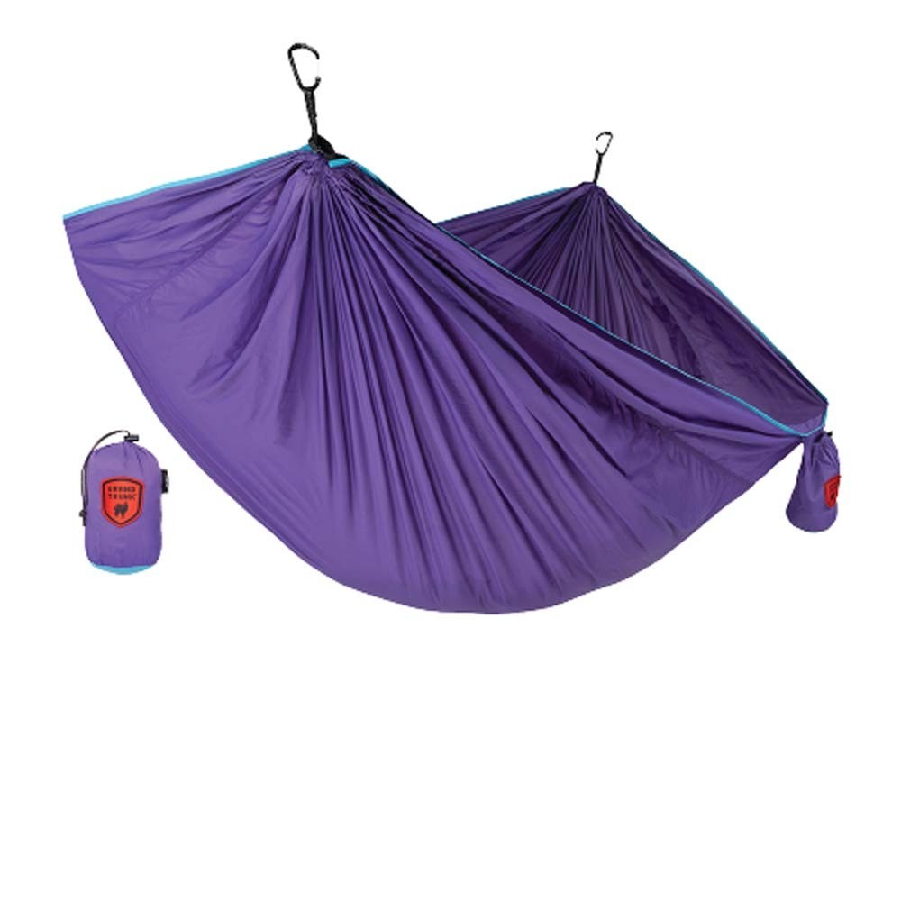 Perfect for Outdoor Adventures Grand Trunk Trunk Tech Double Hammock: Strong Light Backpacking and Portable and Festivals 