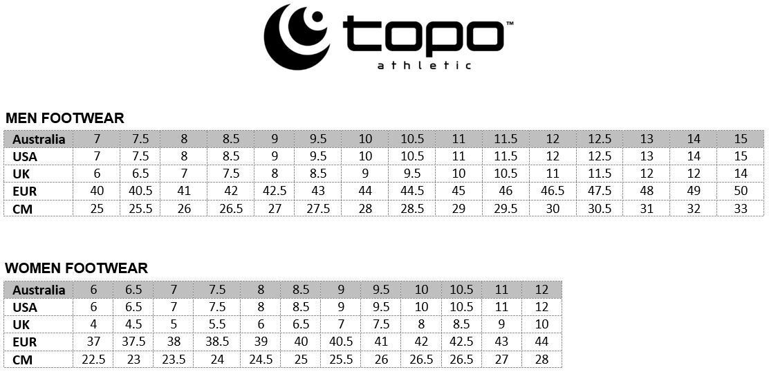 Canada Shoe Bakery 40 Euro To Cad Shoe Size Topo Ultrafly Mens