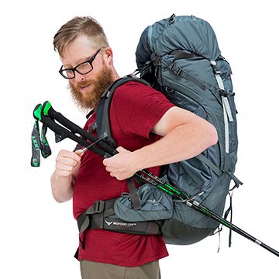 osprey xenith 88 tektite grey