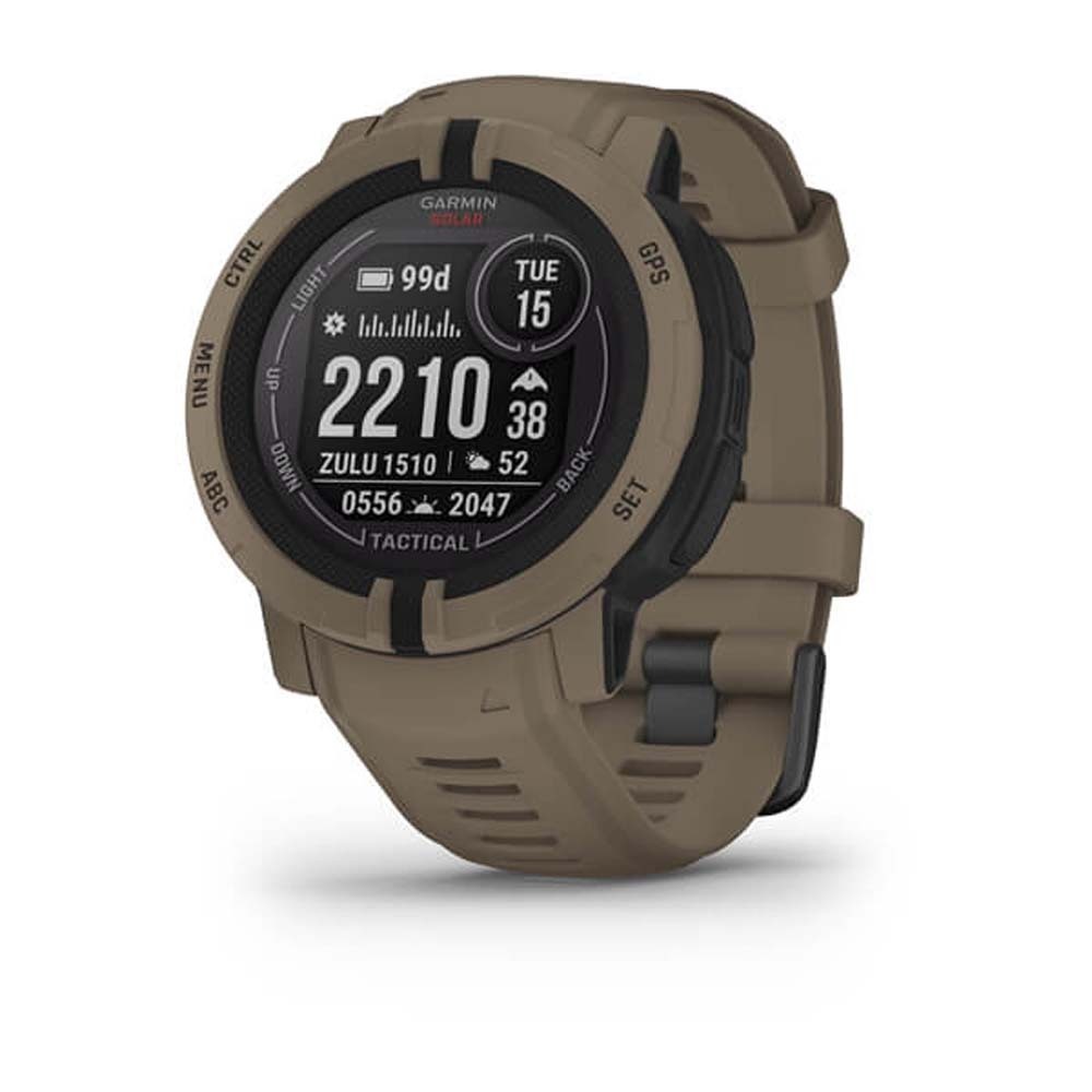 Garmin Instinct 2 Solar Smartwatch Tactical Edition Coyote Tan