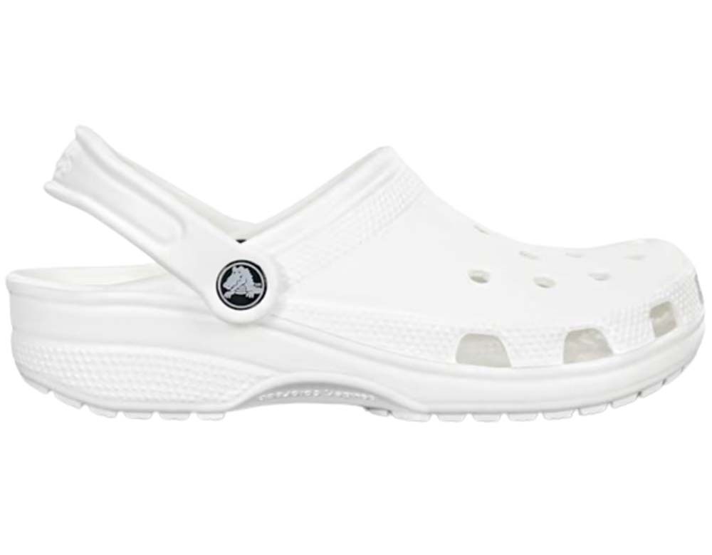 Crocs Classic Unisex Clogs - White - M10/W12