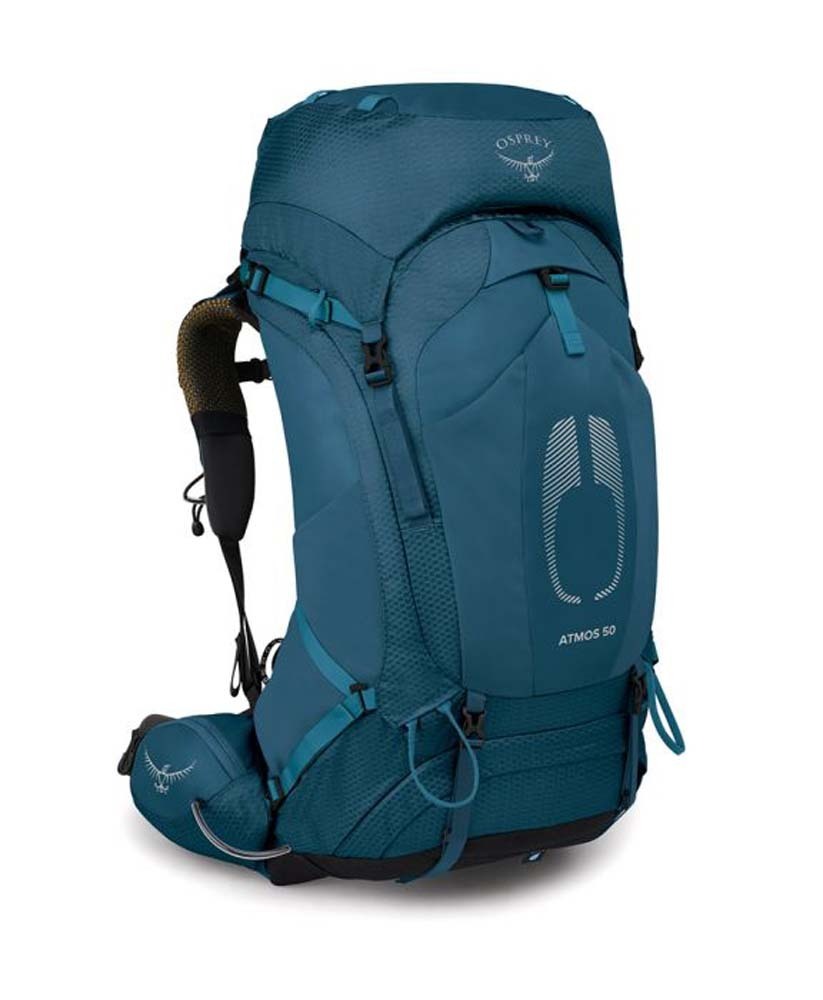 Osprey Atmos AG 50L Mens Hiking Backpack Venturi Blue S/M