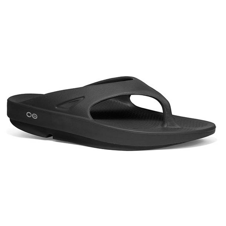 OOFOS Ooriginal Thongs - Black