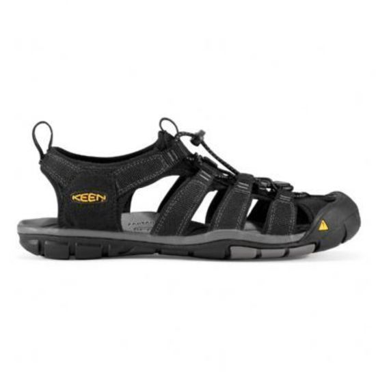 black waterproof sandals