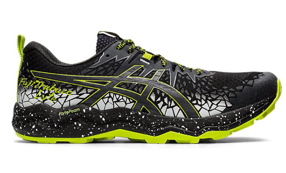 asics black running shoes men