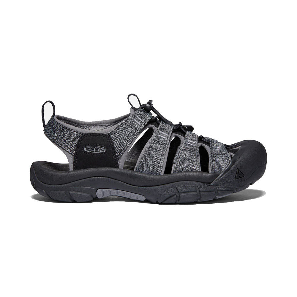Keen Newport H2 Mens Hiking Sandals Black Steel Grey eBay